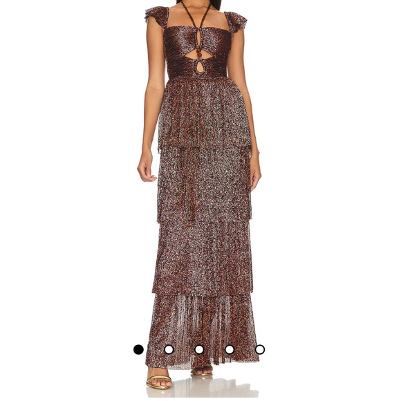 Sabina Musayev Dresses & Skirts - Sabina Musayev Zendaya Dress Bronze